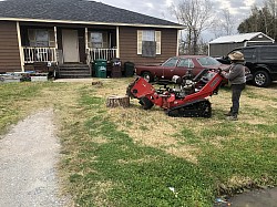 Stump grinding