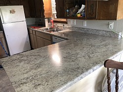 Just got installed the countertops