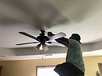 Ceiling fan install